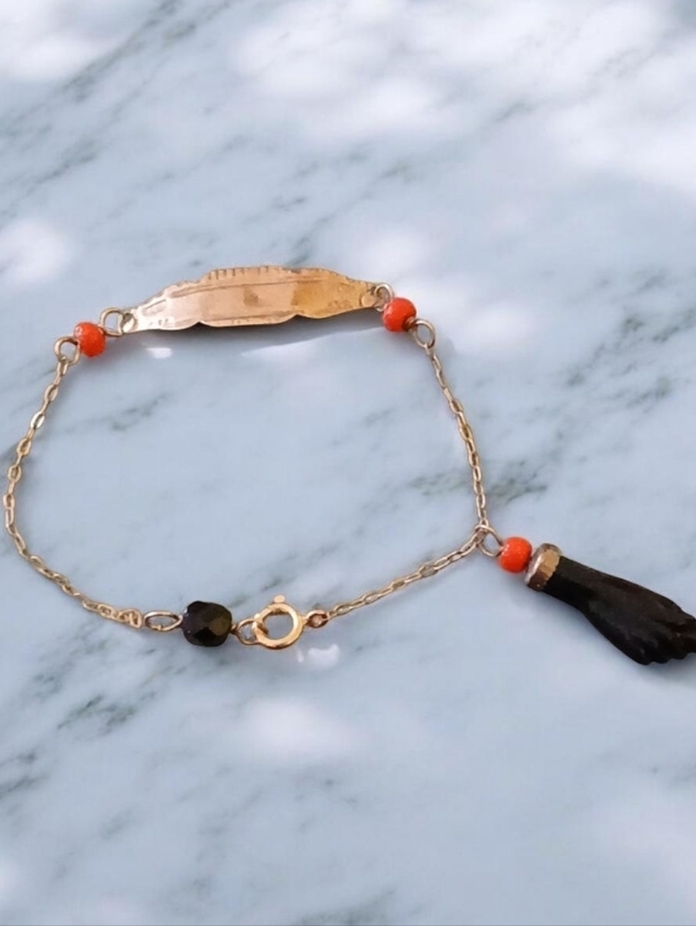 14k Gold Baby Bracelet